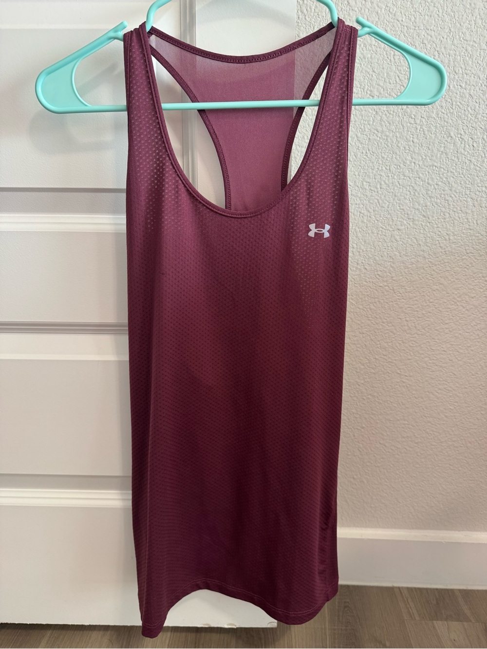 Under Armour Women's Burgundy Racerback Performance Tank